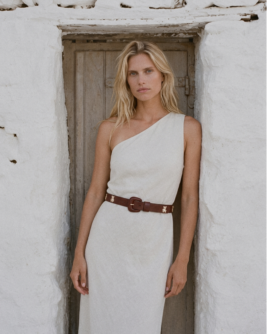 Teddy Belt – Leather-Covered Buckle