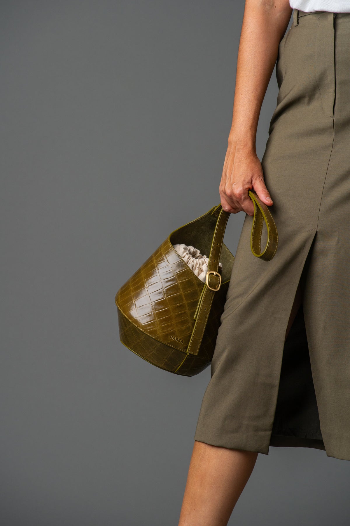 LERNA Croco Pistacchio