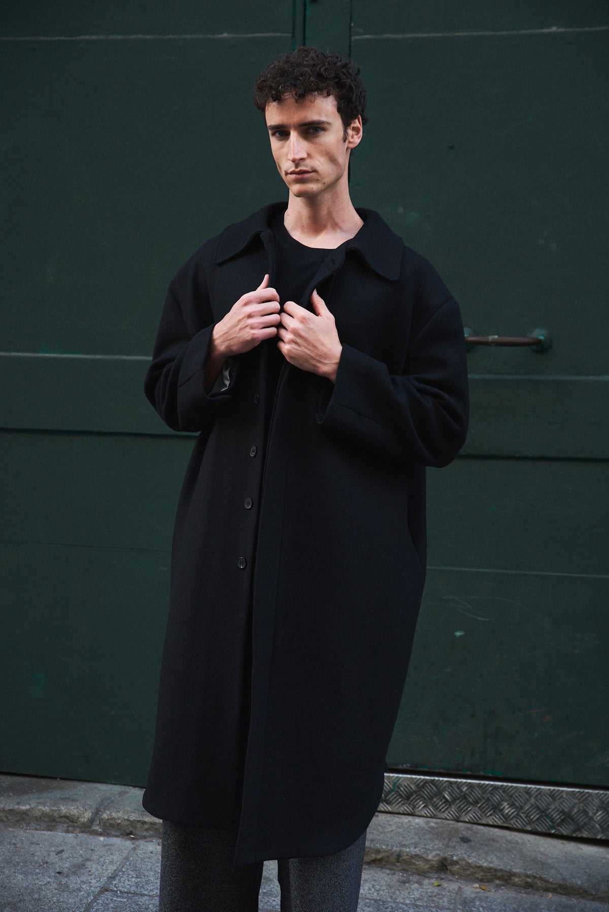 Manteau PERSONNAGE long en laine