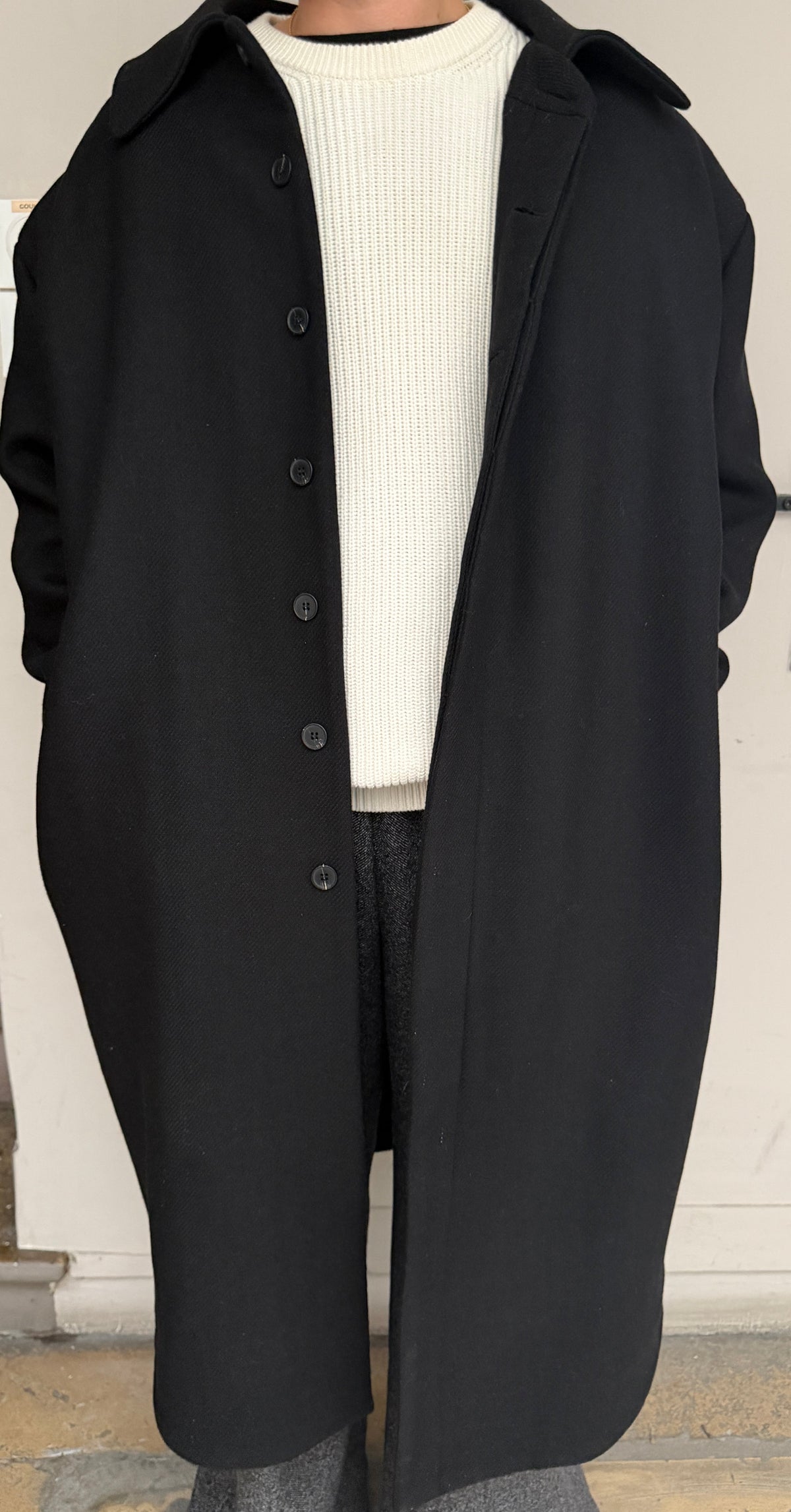Manteau PERSONNAGE long en laine