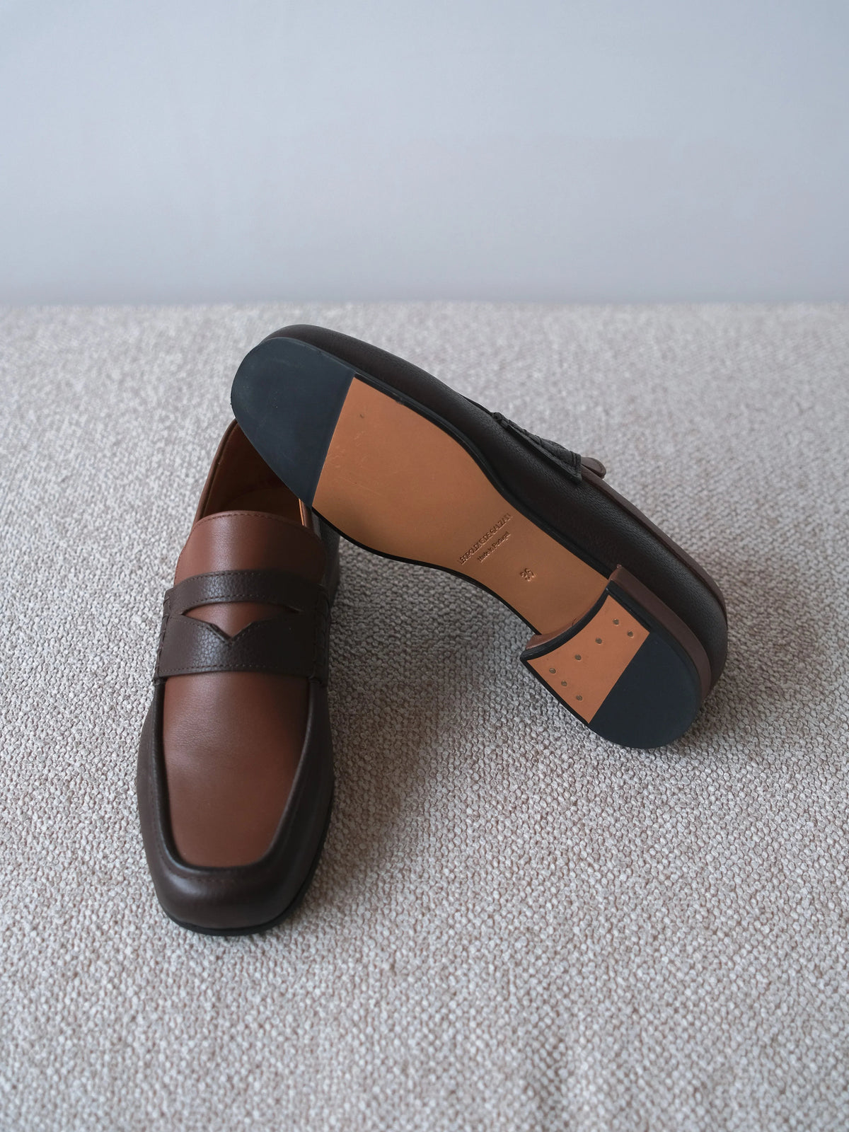 Mocassin Othilie Bicolore - Léopoldine de Galzain
