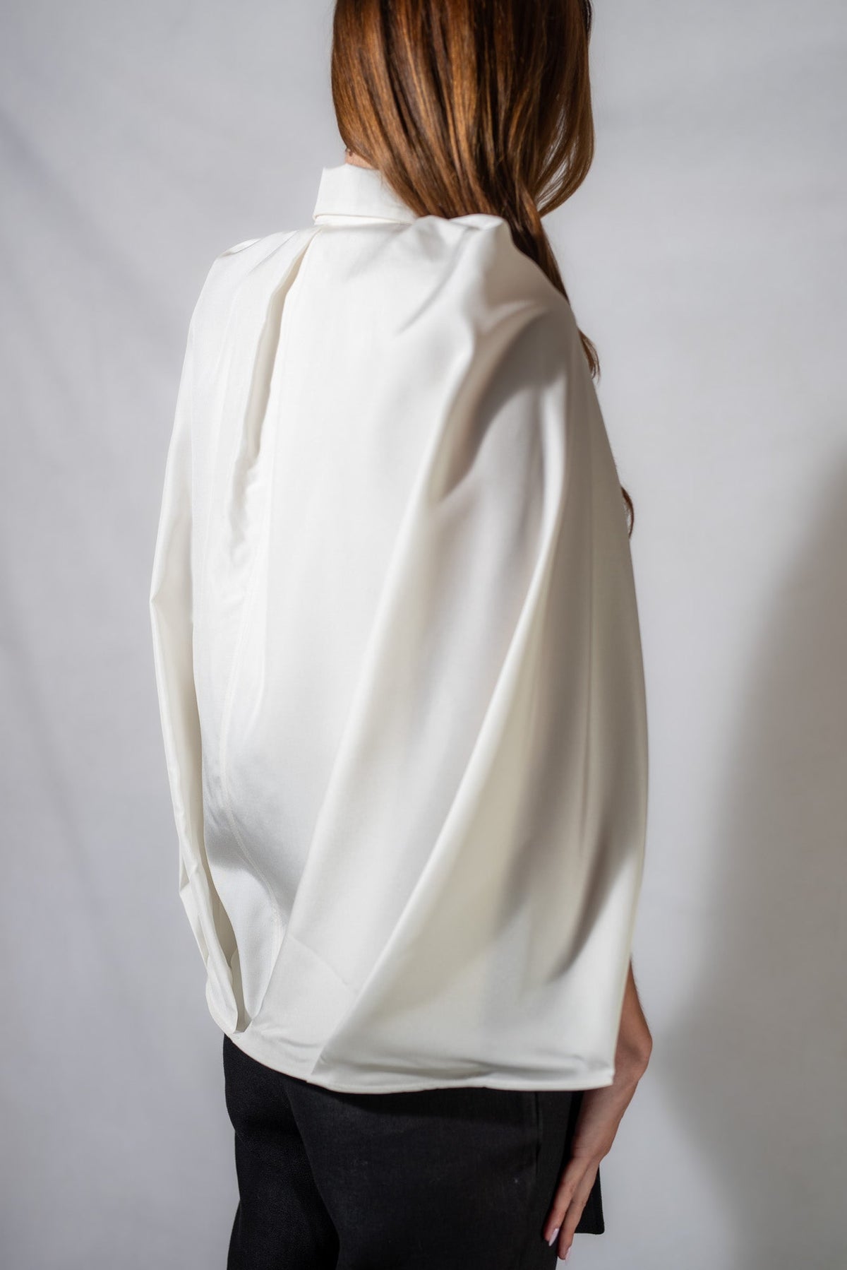 Chemise Impatiente - Soie blanche