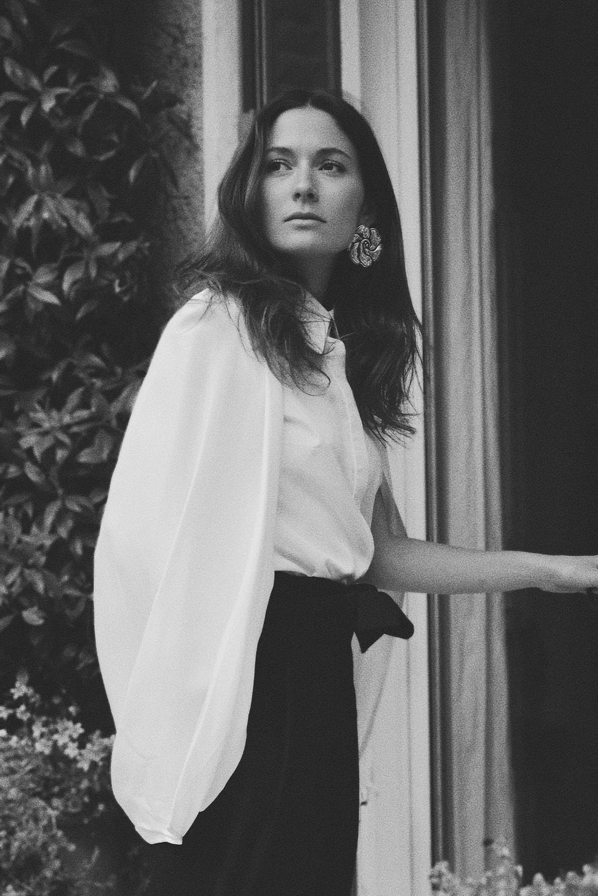 Chemise Impatiente - Soie blanche