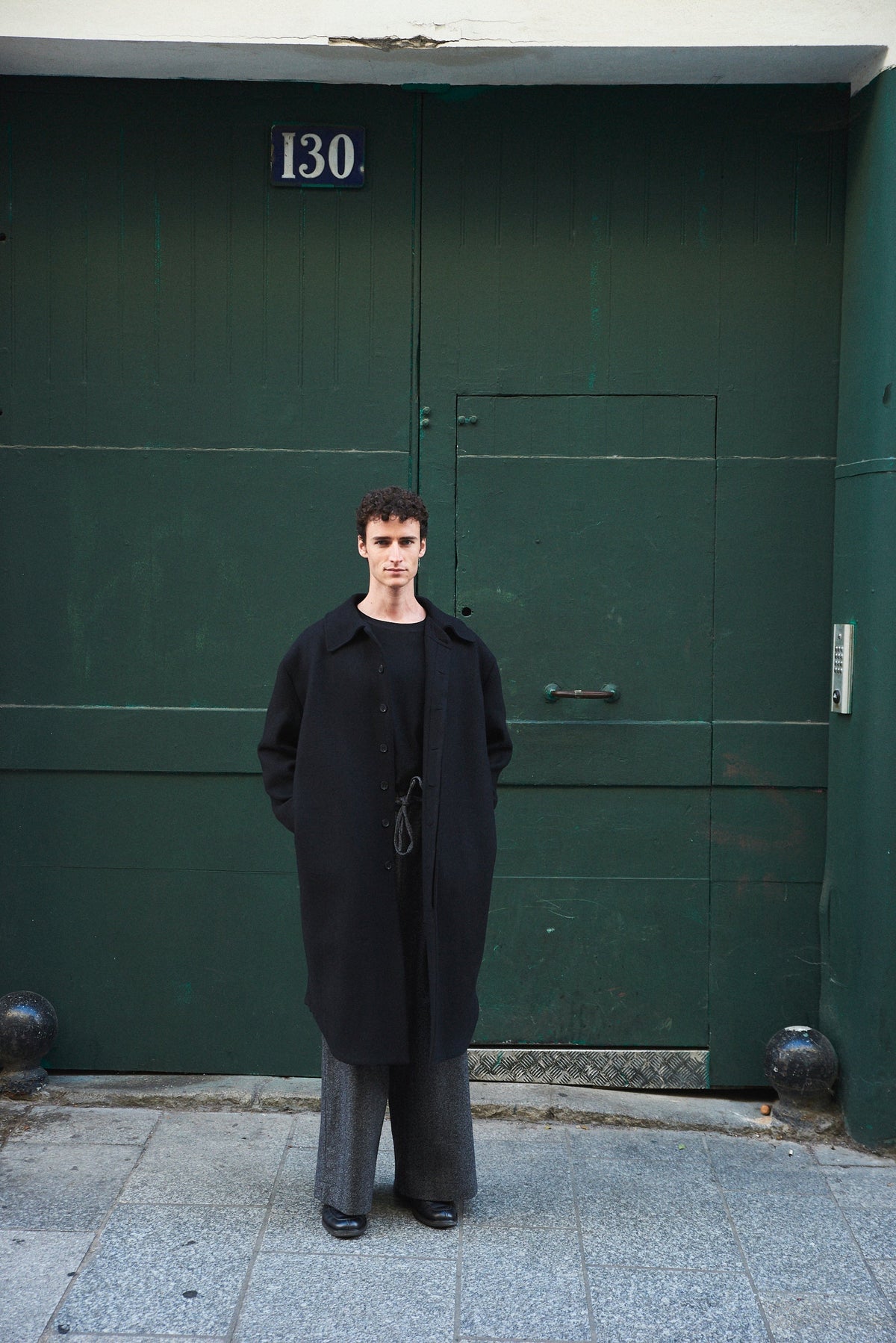 Manteau PERSONNAGE long en laine