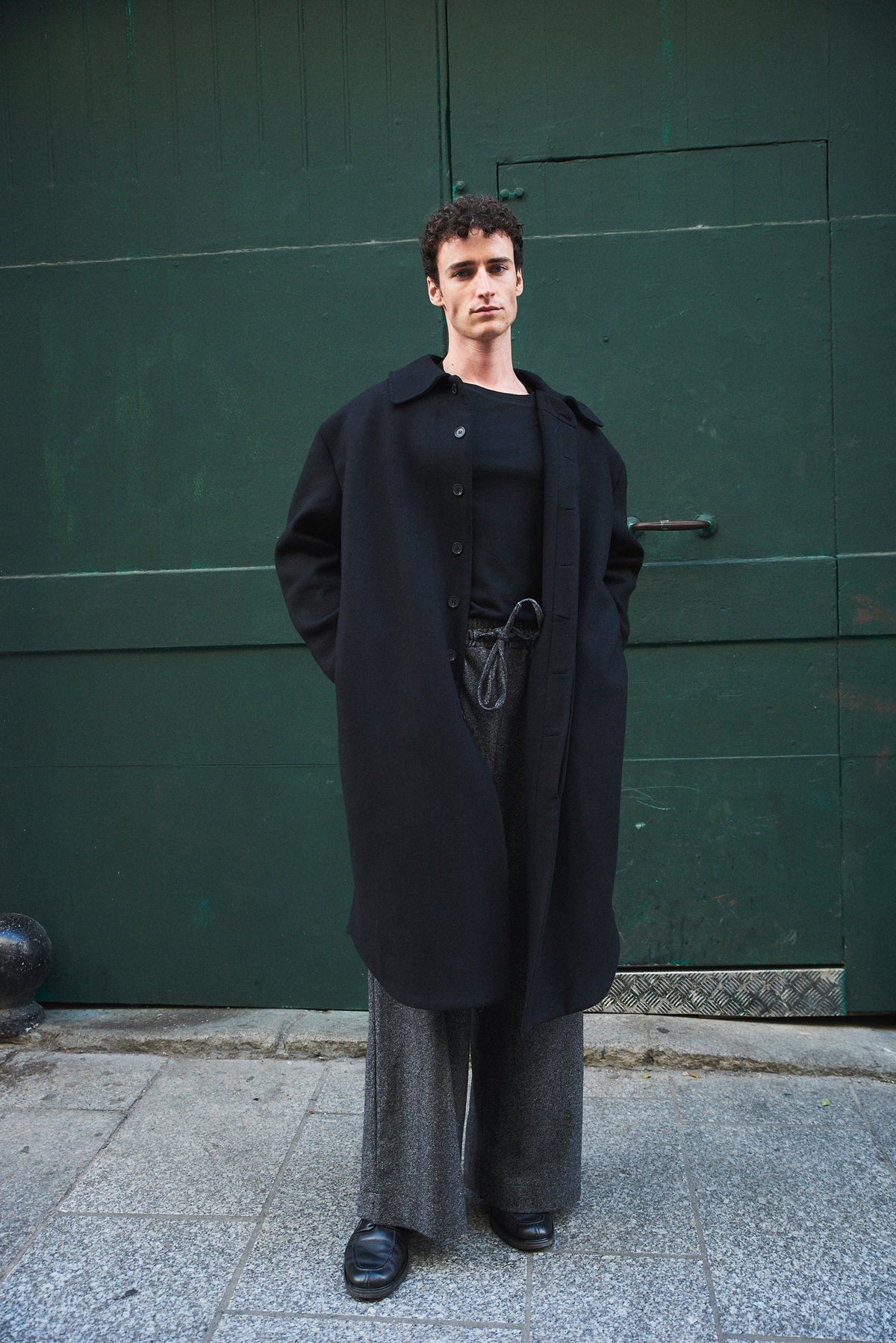 Manteau PERSONNAGE long en laine