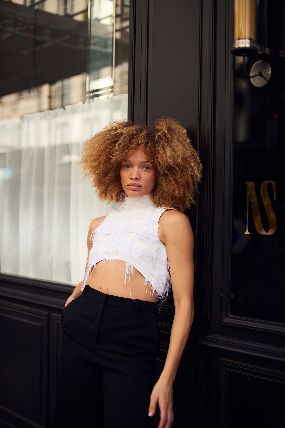 Le top Liseron - Blanc