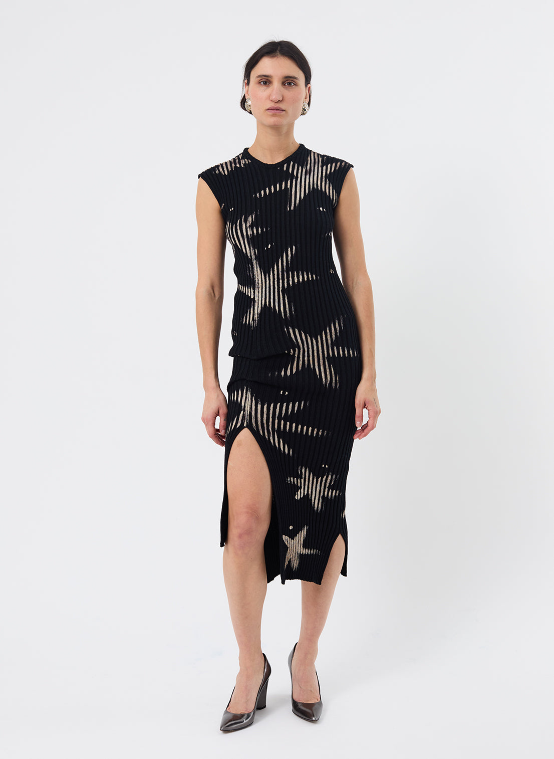 Cotton RIb Dress Star