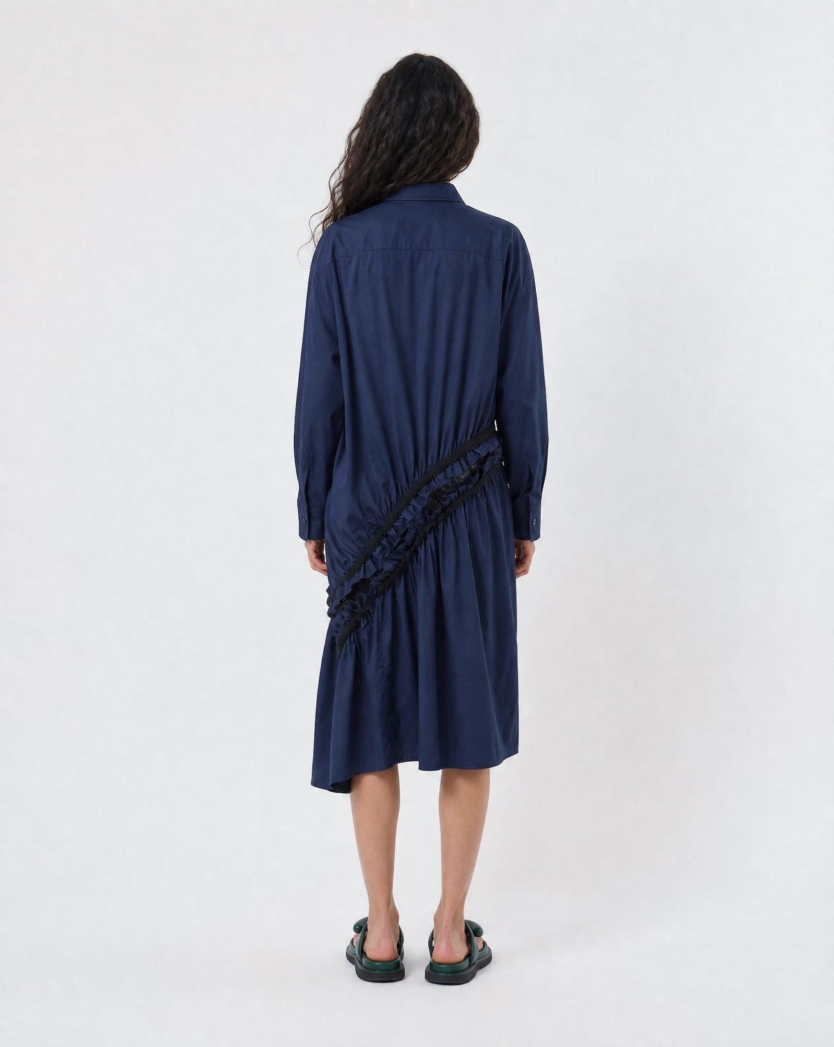 Spiral Intervention Shirt Dress