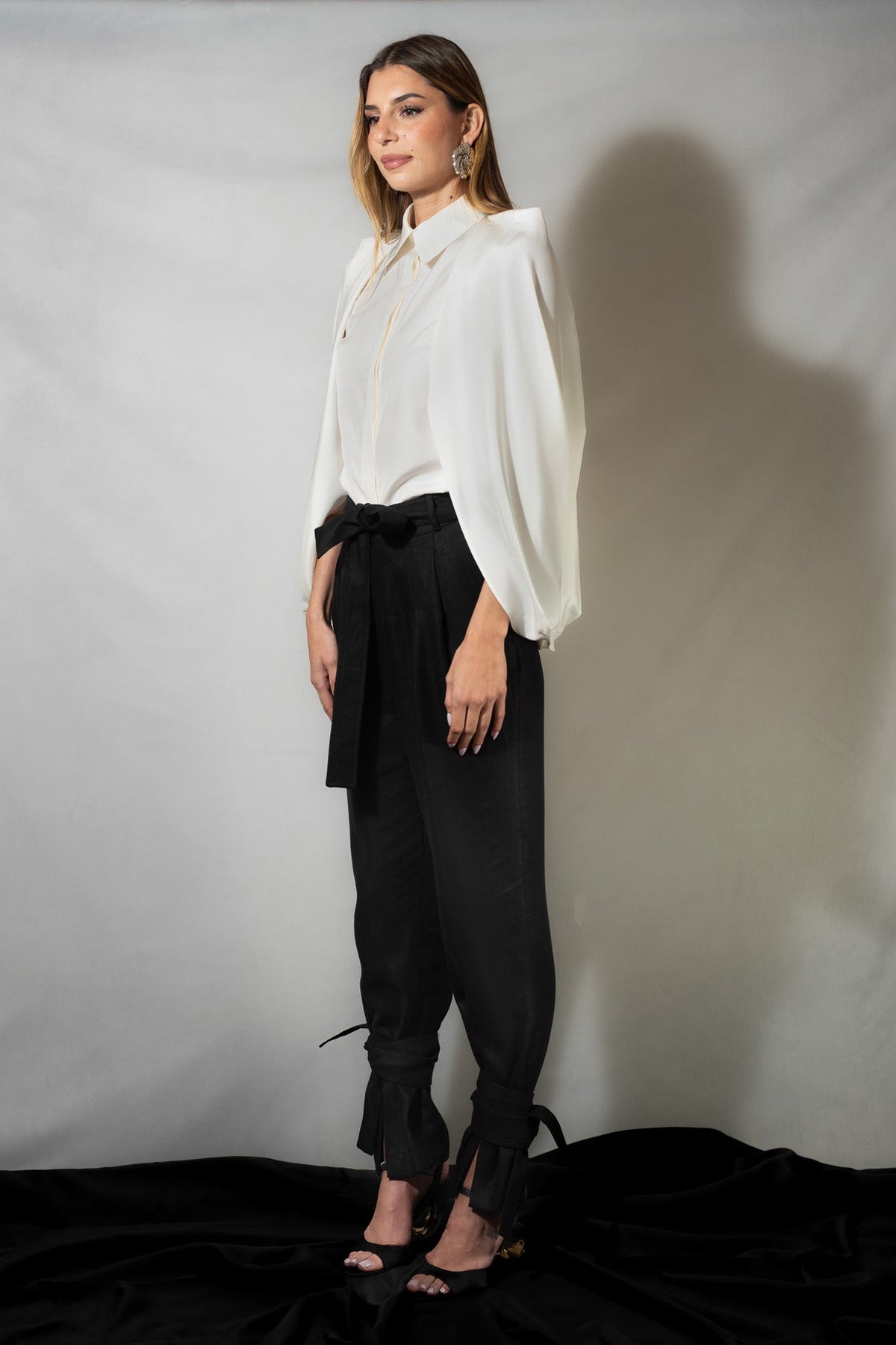 Chemise Impatiente - Soie blanche