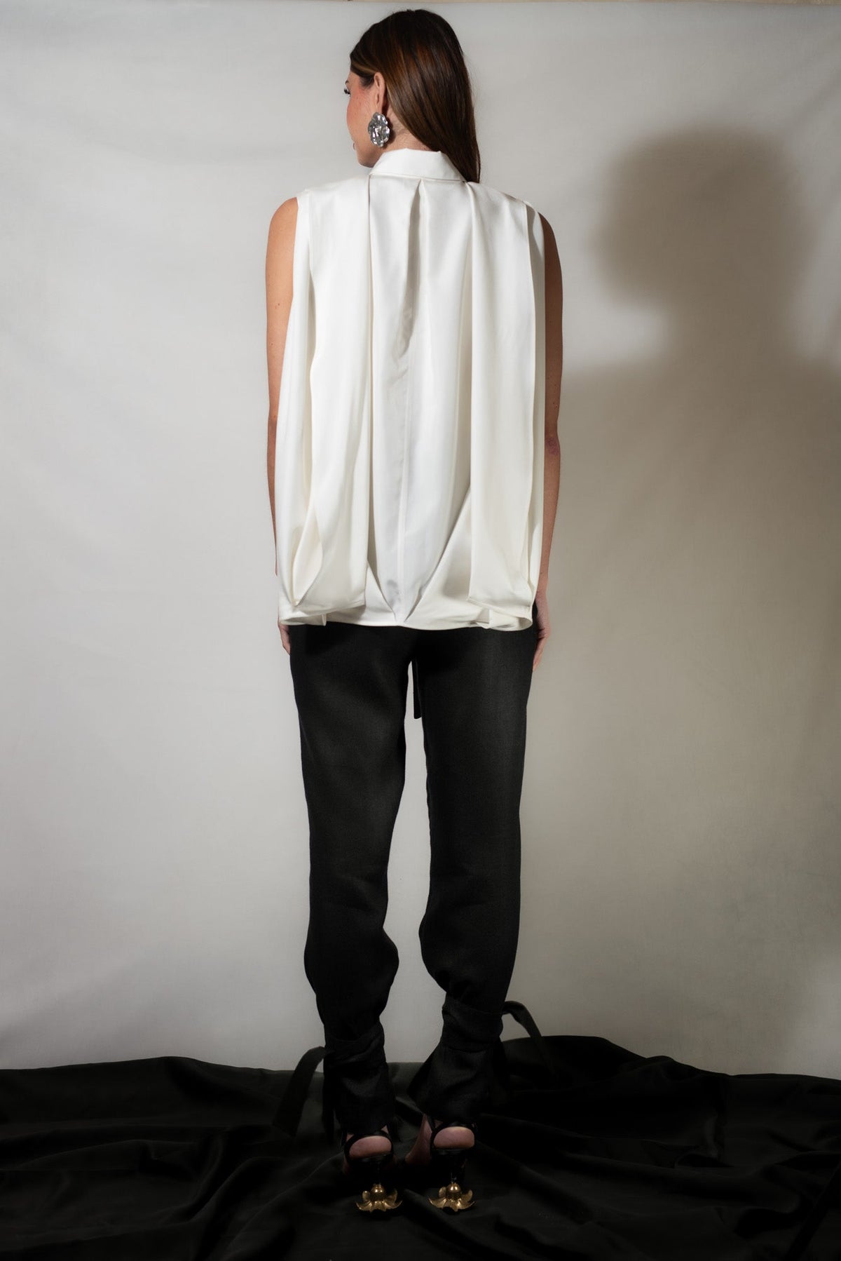 Chemise Impatiente - Soie blanche