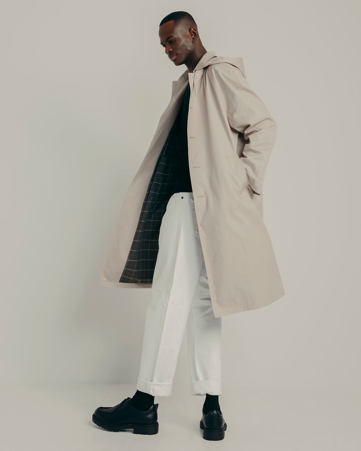TRENCH BILLY - BEIGE CLAIR