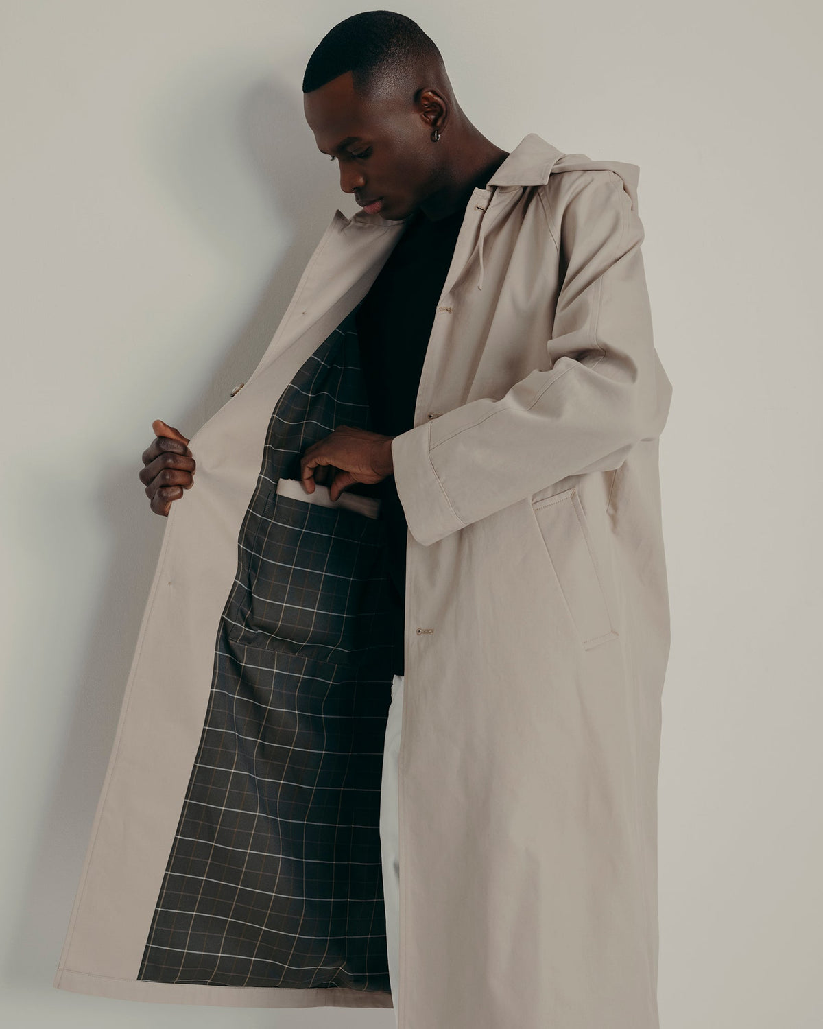 TRENCH BILLY - BEIGE CLAIR